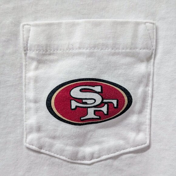 Vineyard Vines San Francisco 49ers Whale Helmet Long Sleeve T-Shirt - Picture 6 of 11